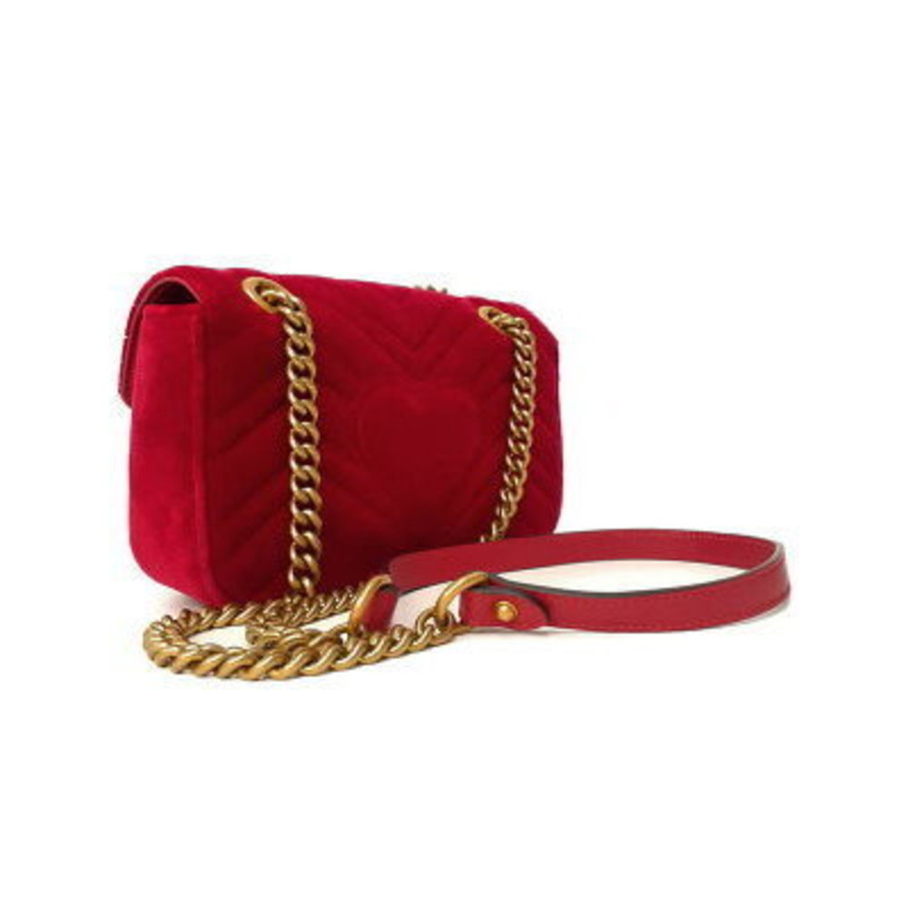 Gucci GG Marmont Quilted Bag Chain Shoulder Bag - Picture 2 of 8